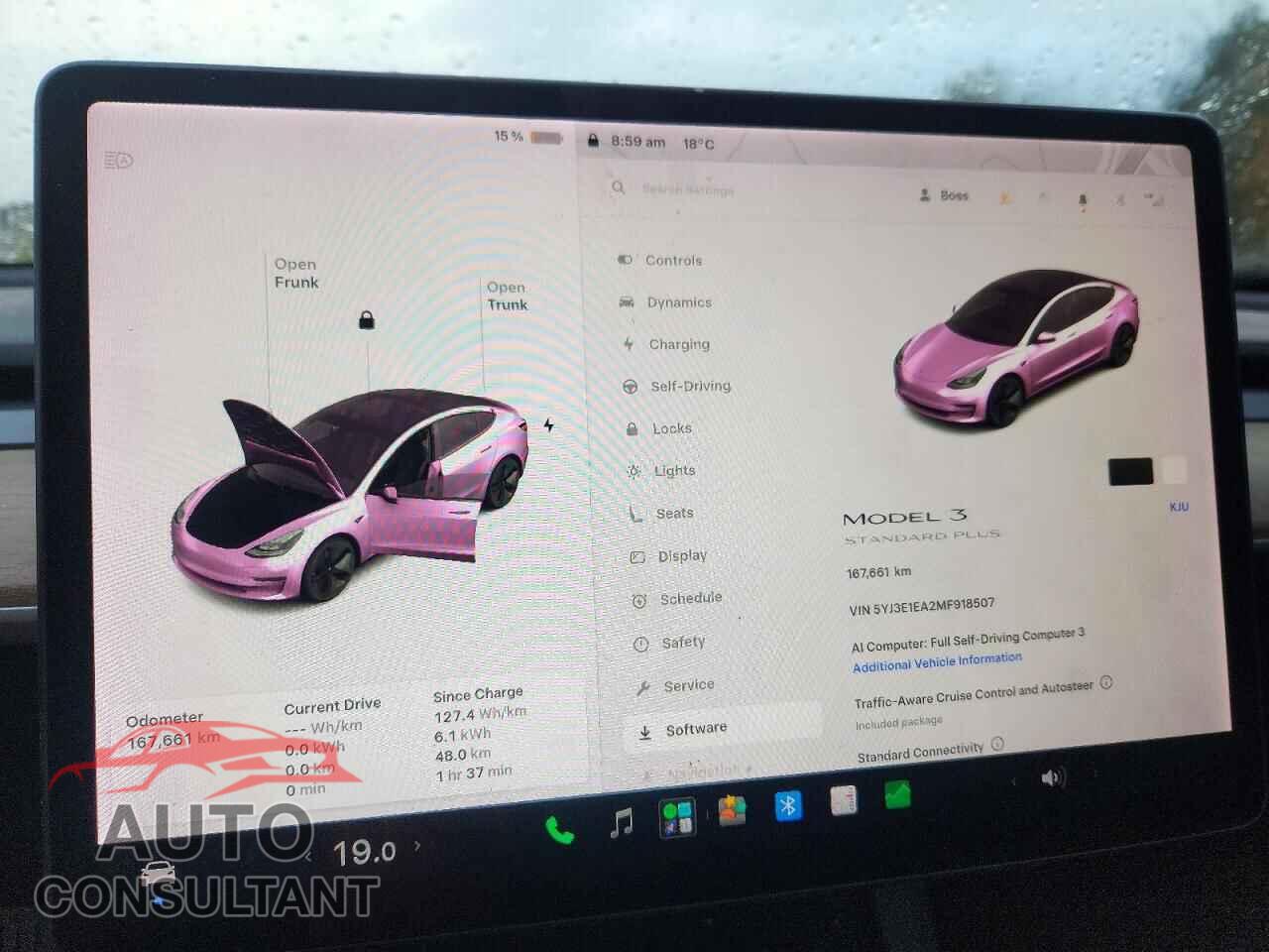 TESLA MODEL 3 2021 - 5YJ3E1EA2MF918507