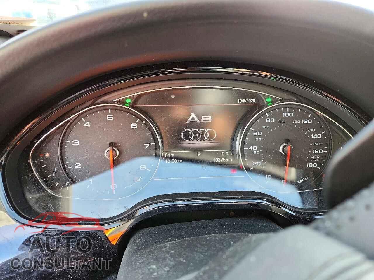 AUDI A8 2017 - WAU43AFD4HN006078