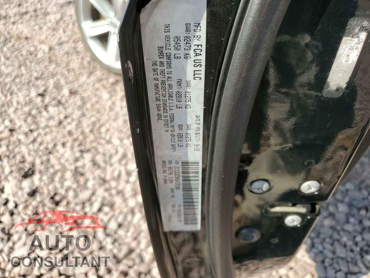 DODGE CHALLENGER 2016 - 2C3CDZC90GH335396