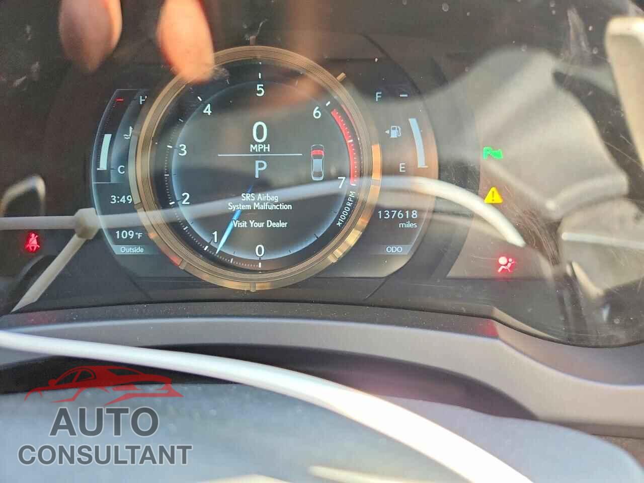 LEXUS IS 2019 - JTHBA1D29K5090874