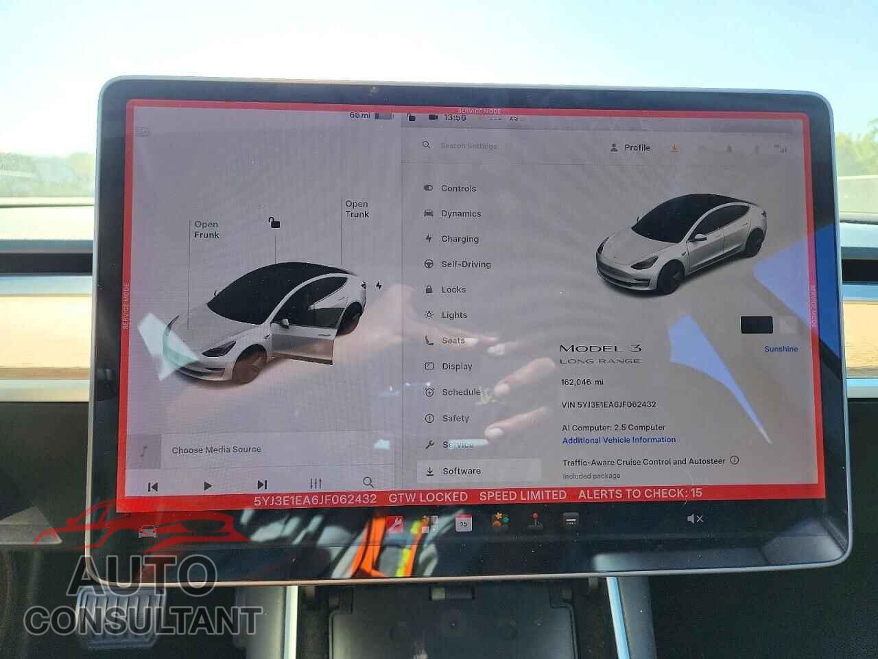 TESLA MODEL 3 2018 - 5YJ3E1EA6JF062432