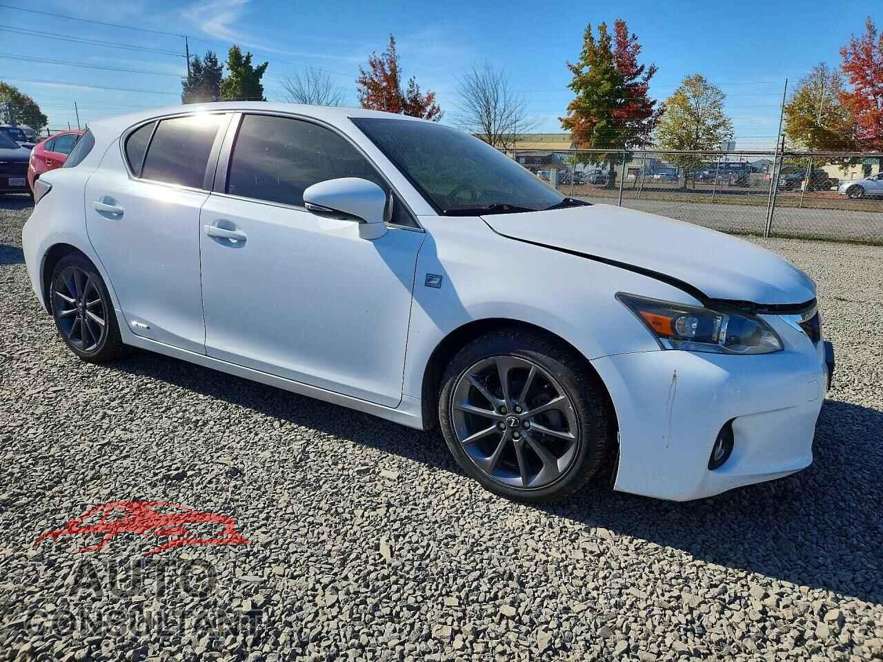 LEXUS CT 200 2013 - JTHKD5BH4D2158556