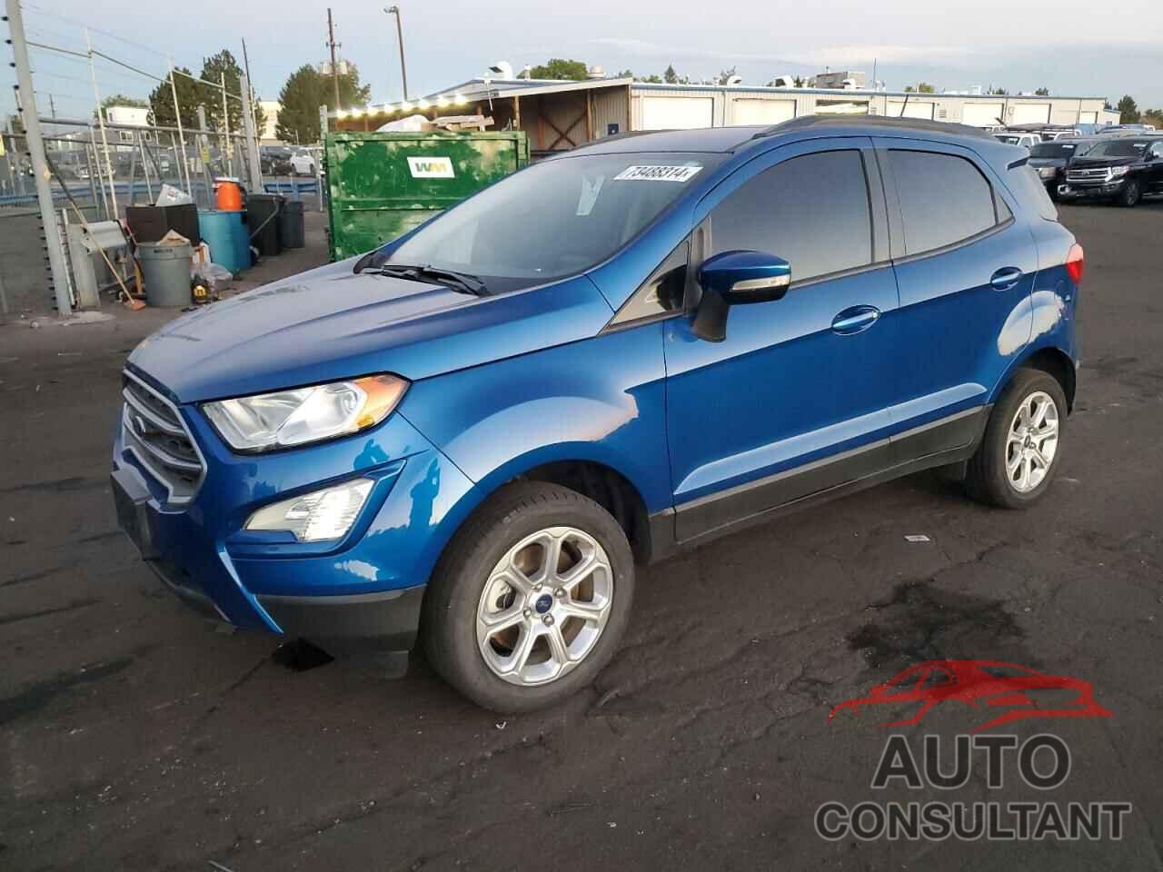 FORD ECOSPORT 2018 - MAJ6P1UL9JC233915