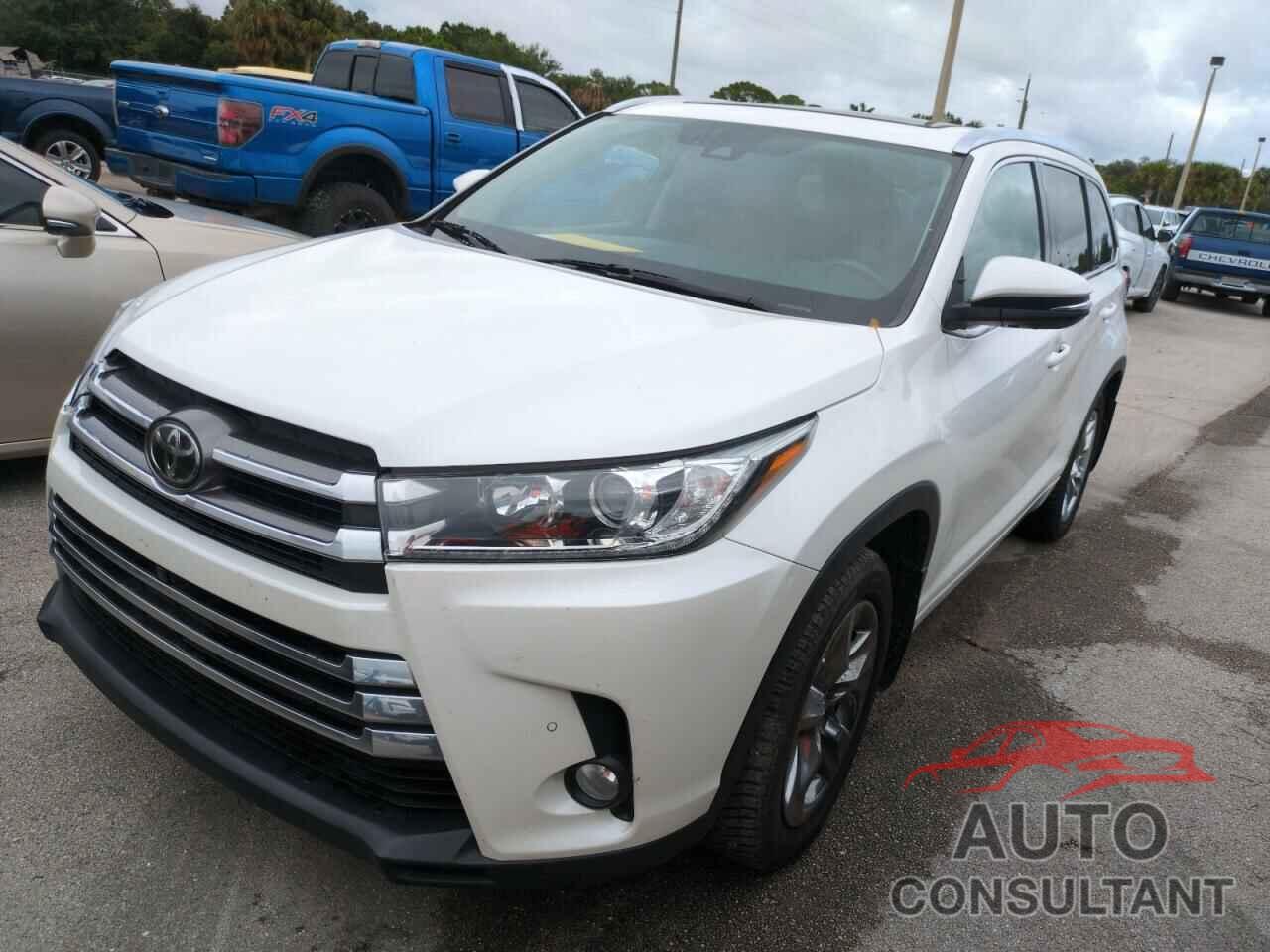 TOYOTA HIGHLANDER 2017 - 5TDDZRFH6HS418368