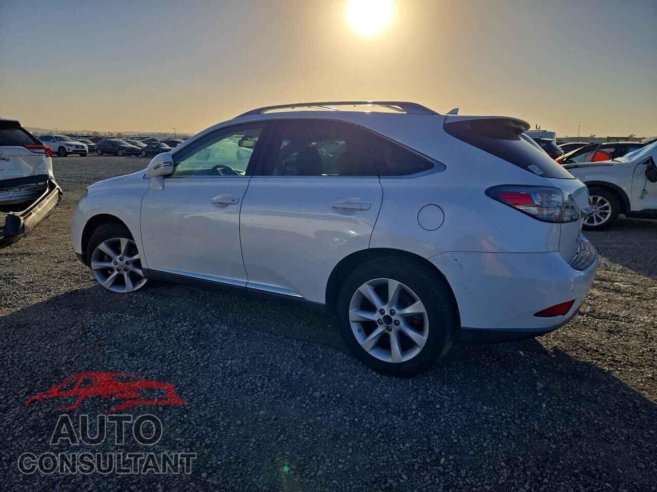 LEXUS RX350 2012 - 2T2ZK1BAXCC081768