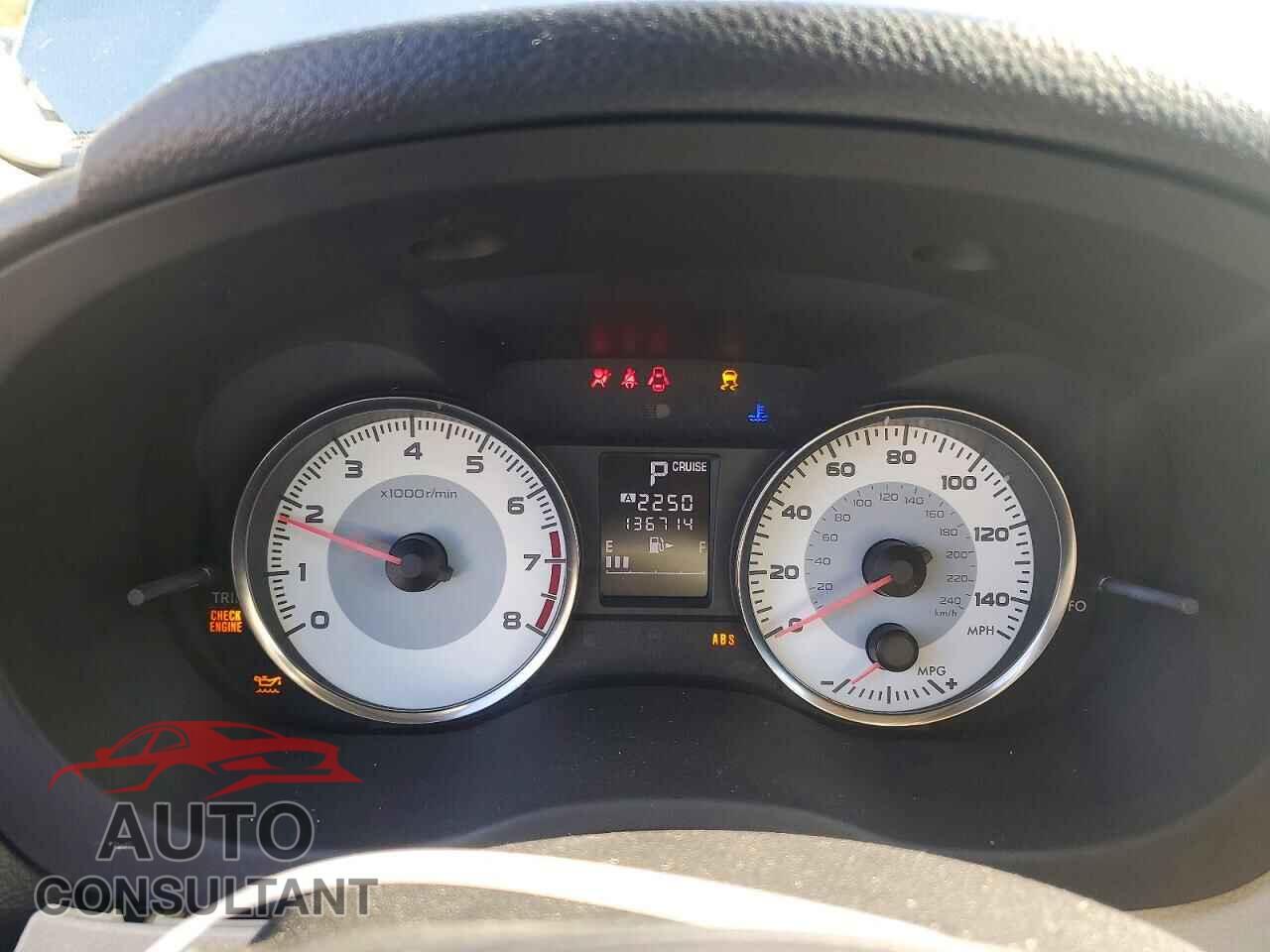 SUBARU IMPREZA 2012 - JF1GPAR63CH200129