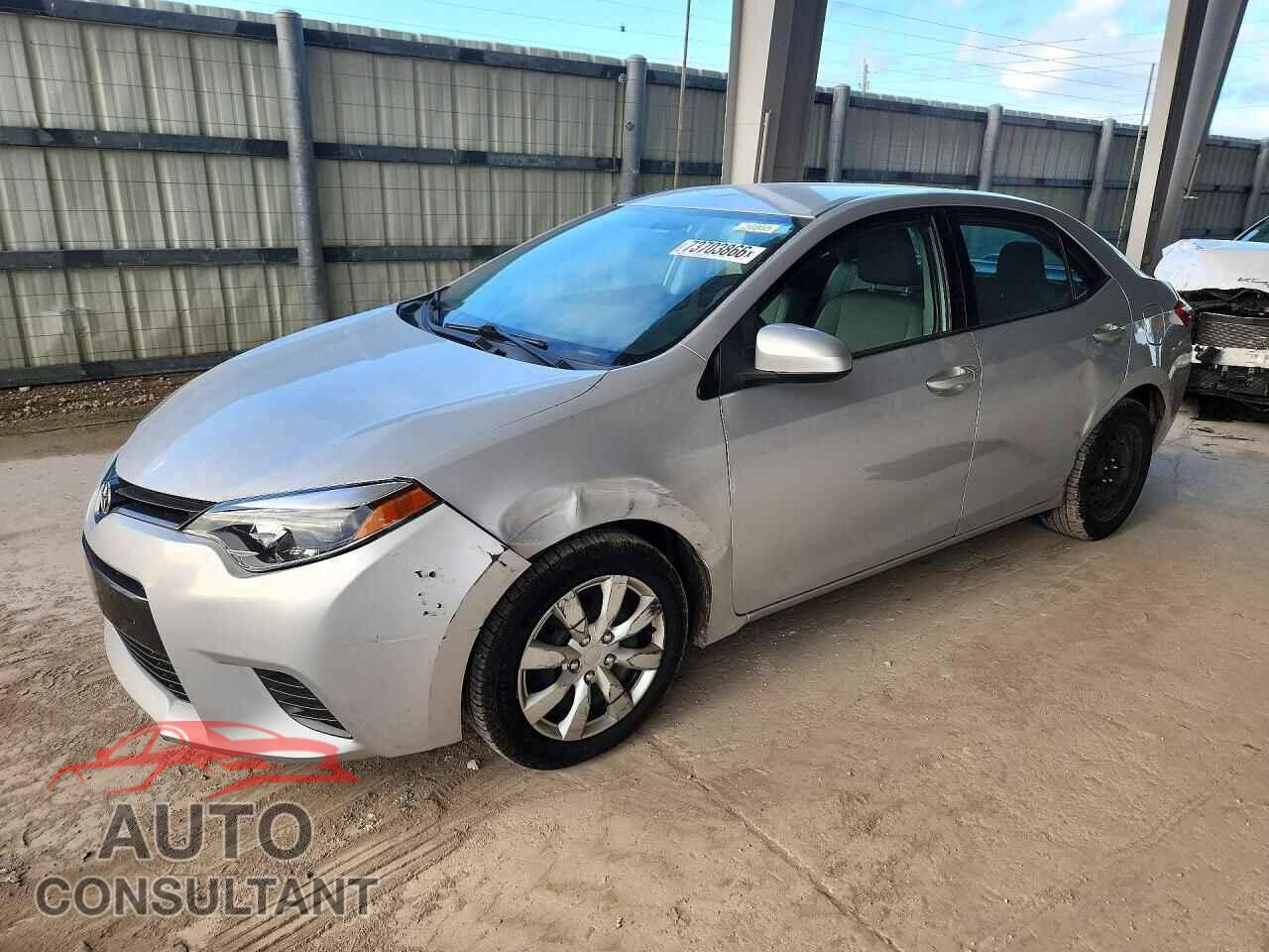 TOYOTA COROLLA 2015 - 2T1BURHEXFC371179