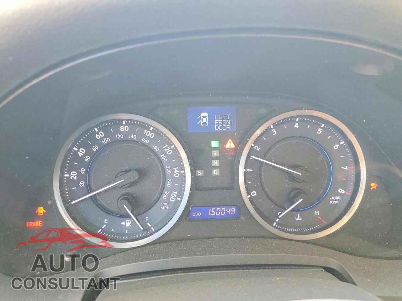 LEXUS IS 2012 - JTHCF5C21C5059053