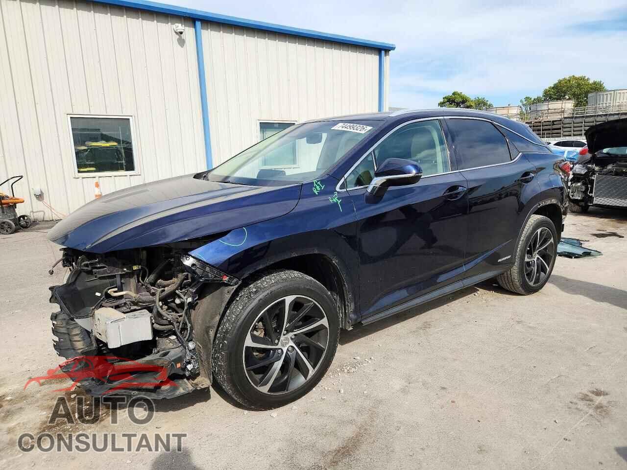 LEXUS RX450 2017 - 2T2BGMCA8HC015830