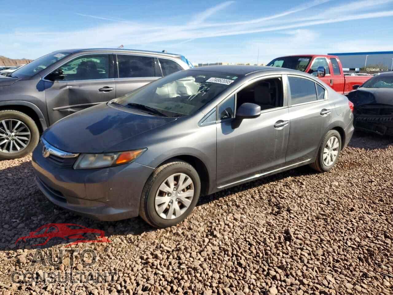 HONDA CIVIC 2012 - 19XFB2F55CE018203