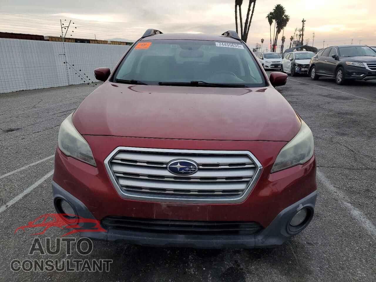 SUBARU OUTBACK 2016 - 4S4BSAFC5G3254351