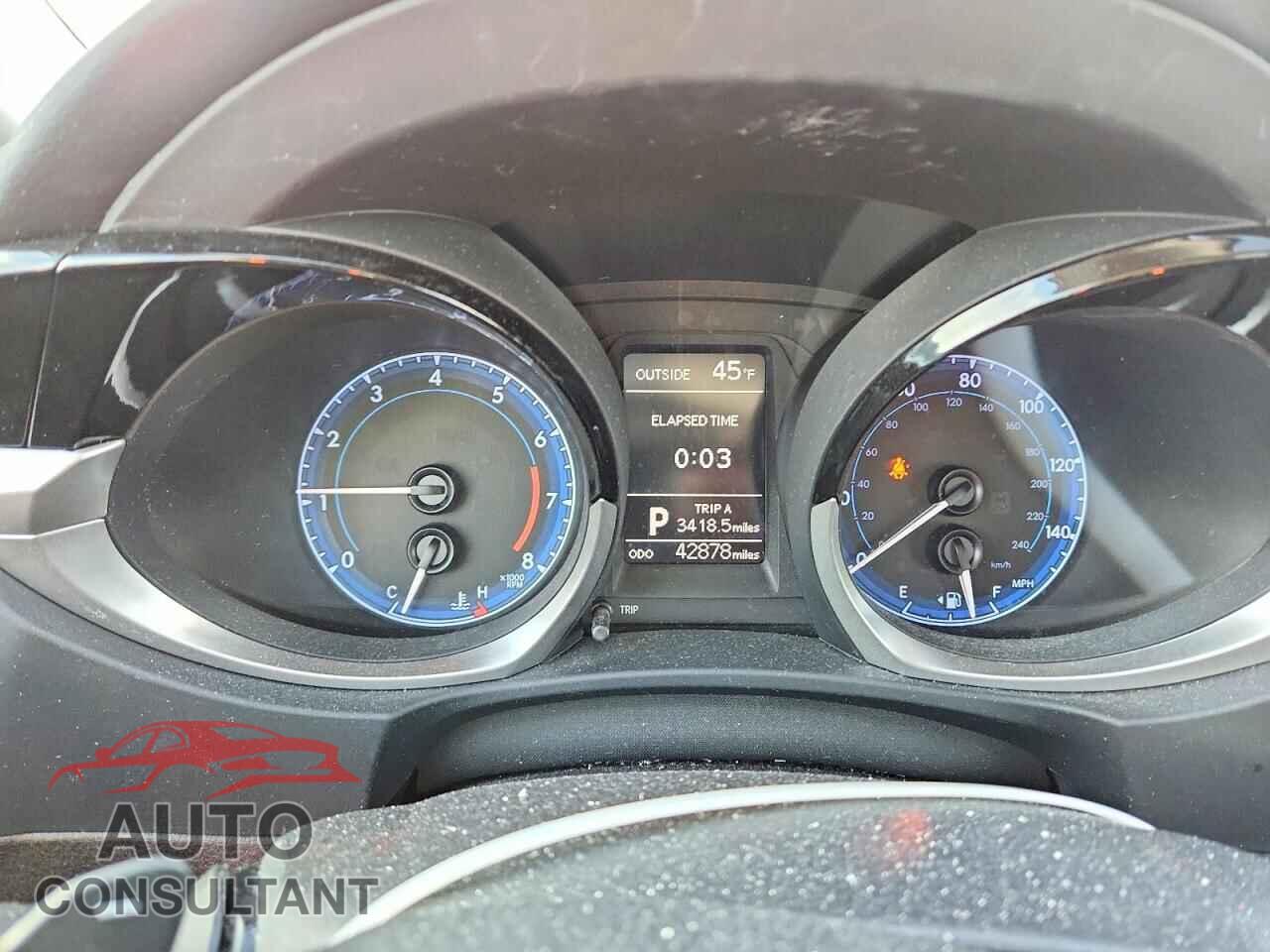 TOYOTA COROLLA 2016 - 5YFBURHE9GP491900