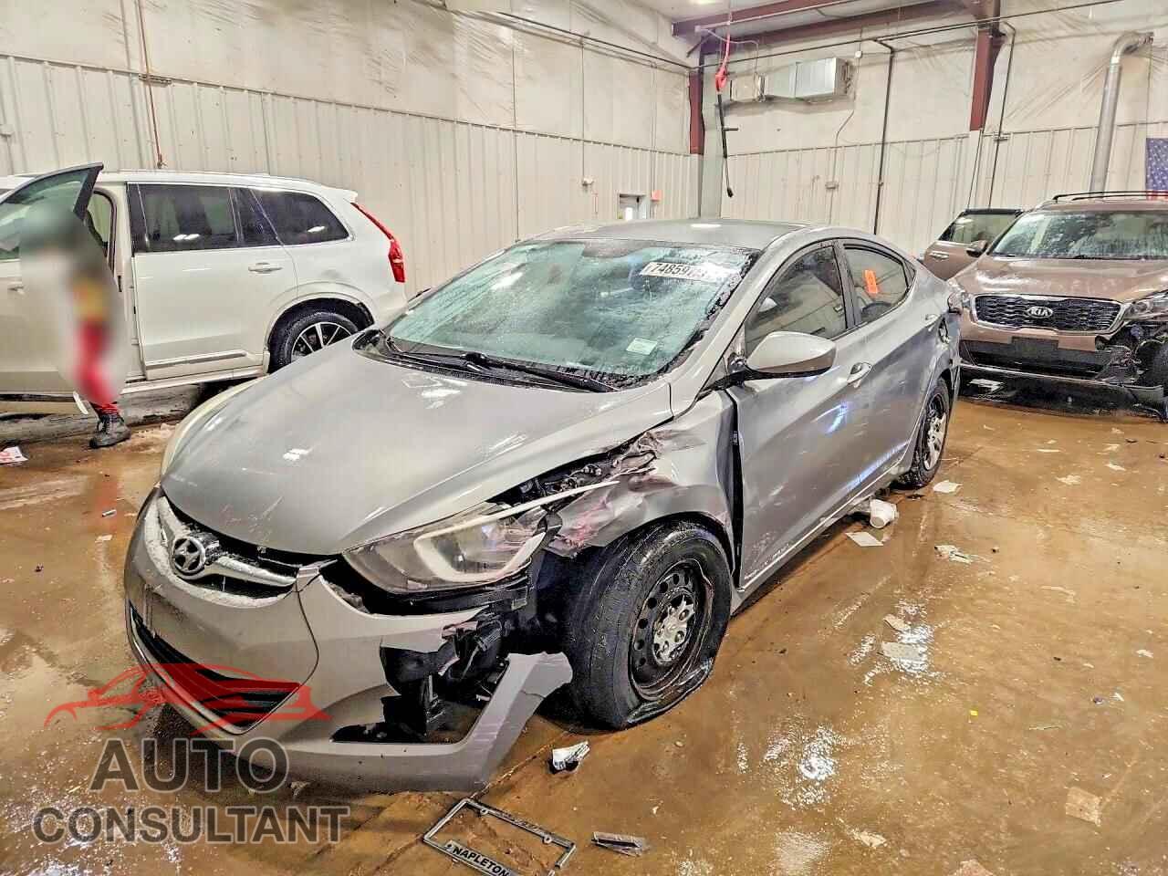 HYUNDAI ELANTRA 2016 - KMHDH4AE9GU479089