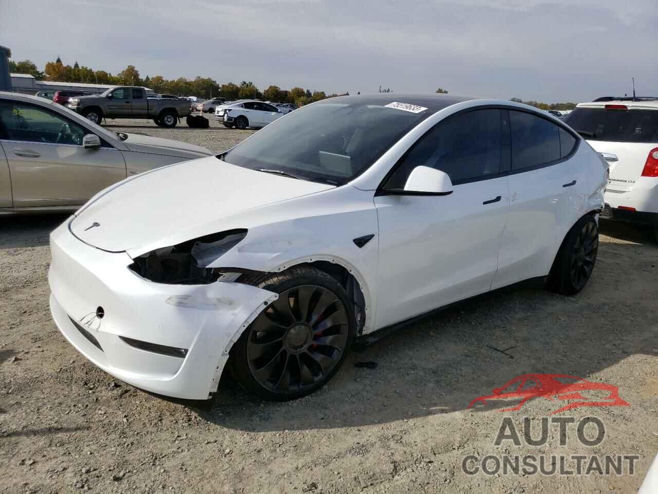 TESLA MODEL Y 2022 - 7SAYGDEF2NF493100