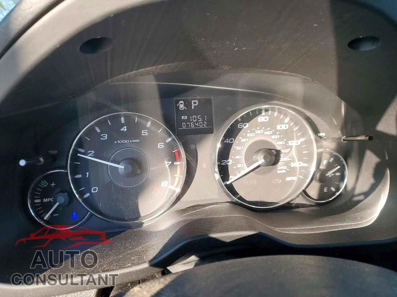 SUBARU OUTBACK 2011 - 4S4BRBKC3B3372608