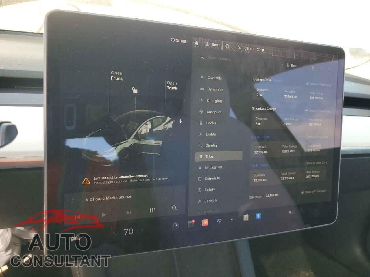 TESLA MODEL 3 2021 - 5YJ3E1EA4MF089259
