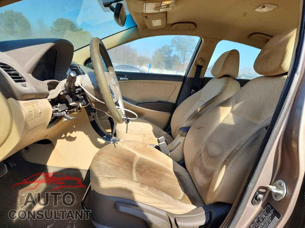 HYUNDAI ACCENT 2013 - KMHCU4AE7DU405933