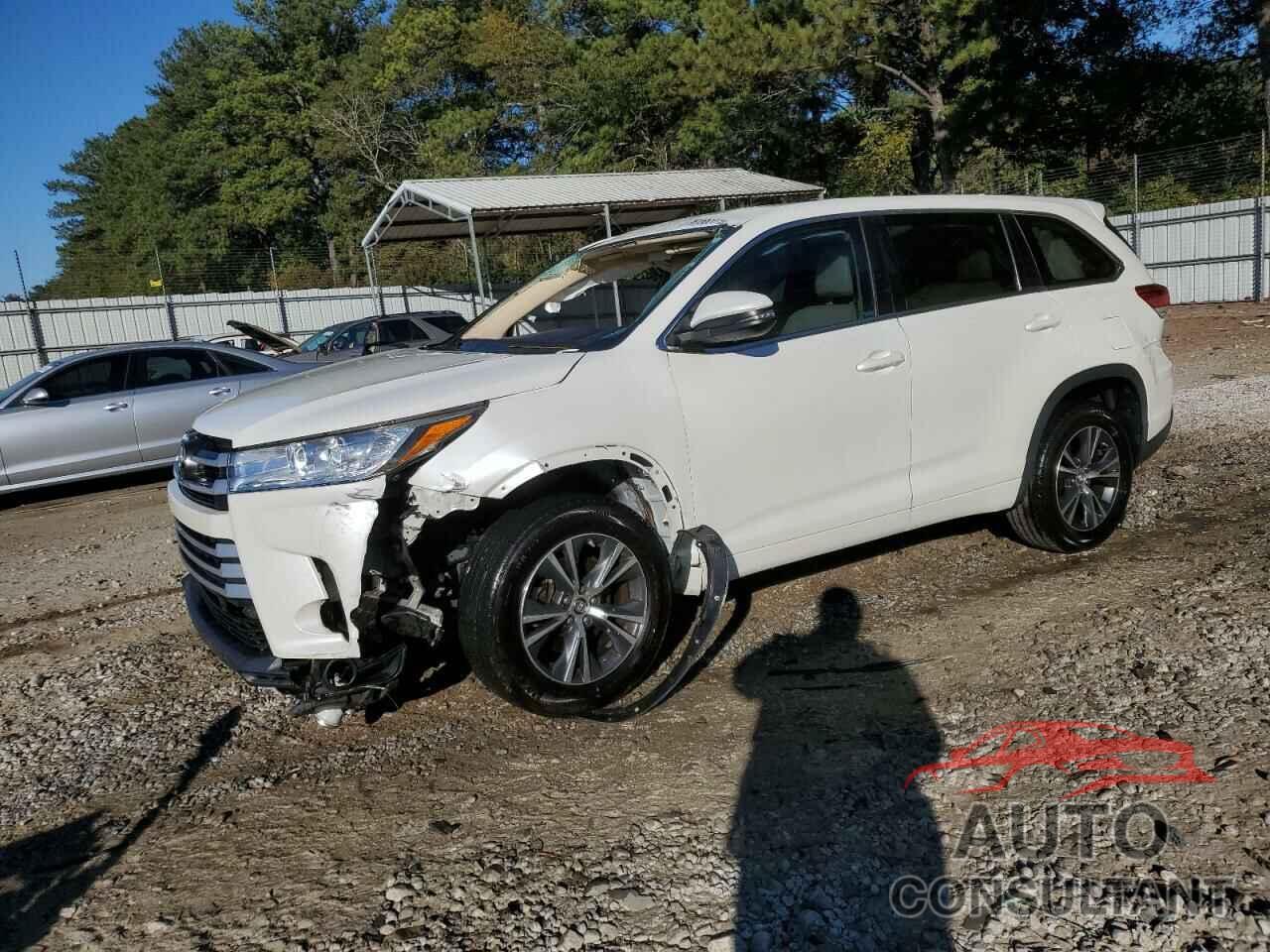 TOYOTA HIGHLANDER 2017 - 5TDZZRFH1HS198434