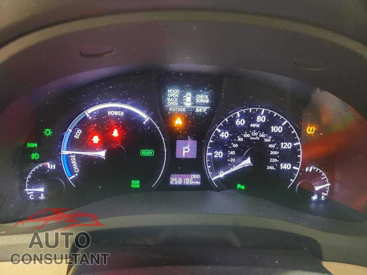 LEXUS RX450 2013 - JTJBC1BA8D2066718