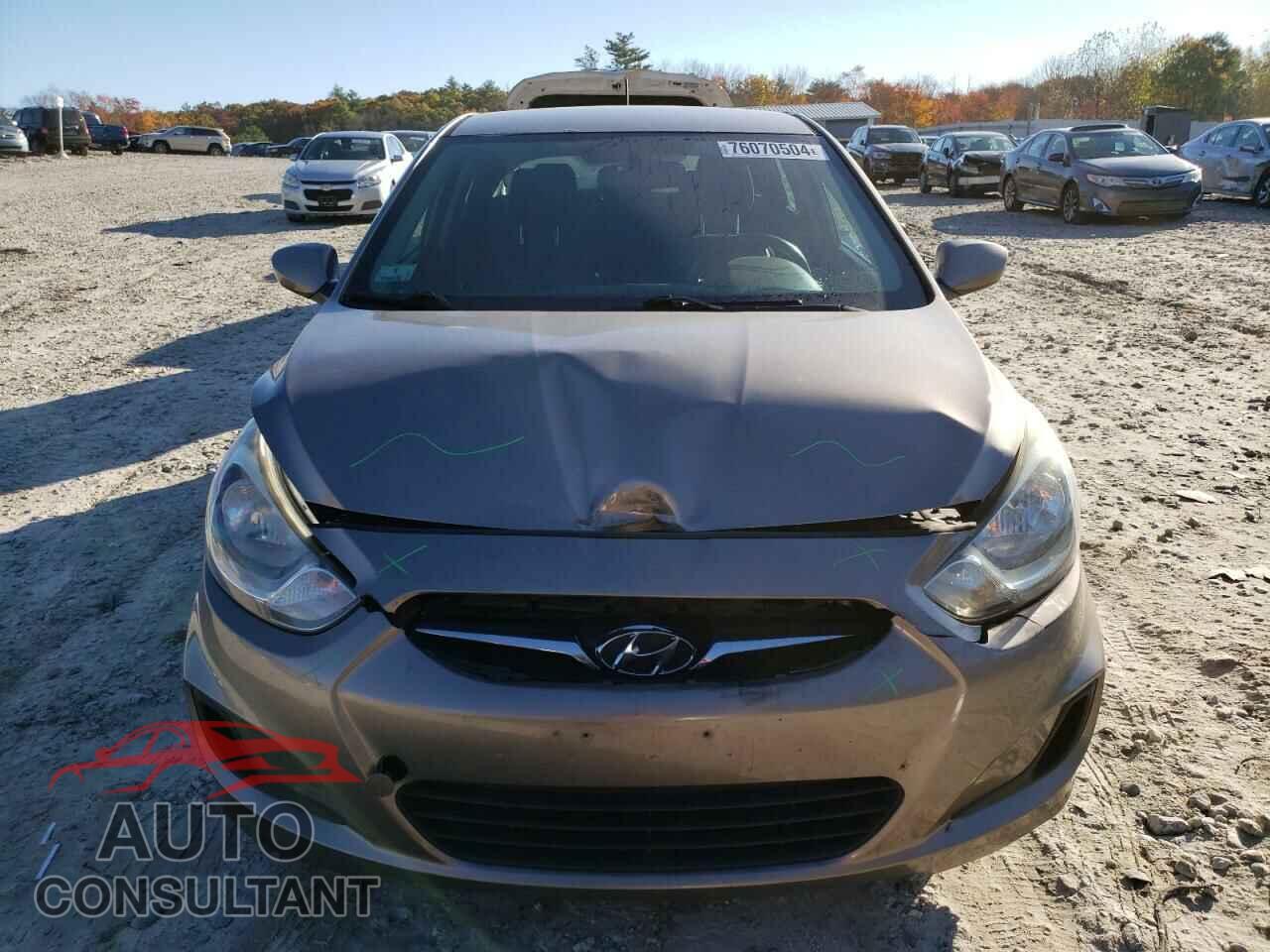 HYUNDAI ACCENT 2013 - KMHCT5AE2DU083663
