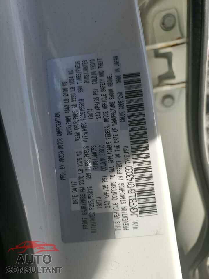 MAZDA CX-5 2017 - JM3KFBDL6H0143030