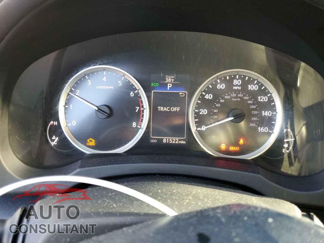 LEXUS IS 2016 - JTHBE1D28G5026000