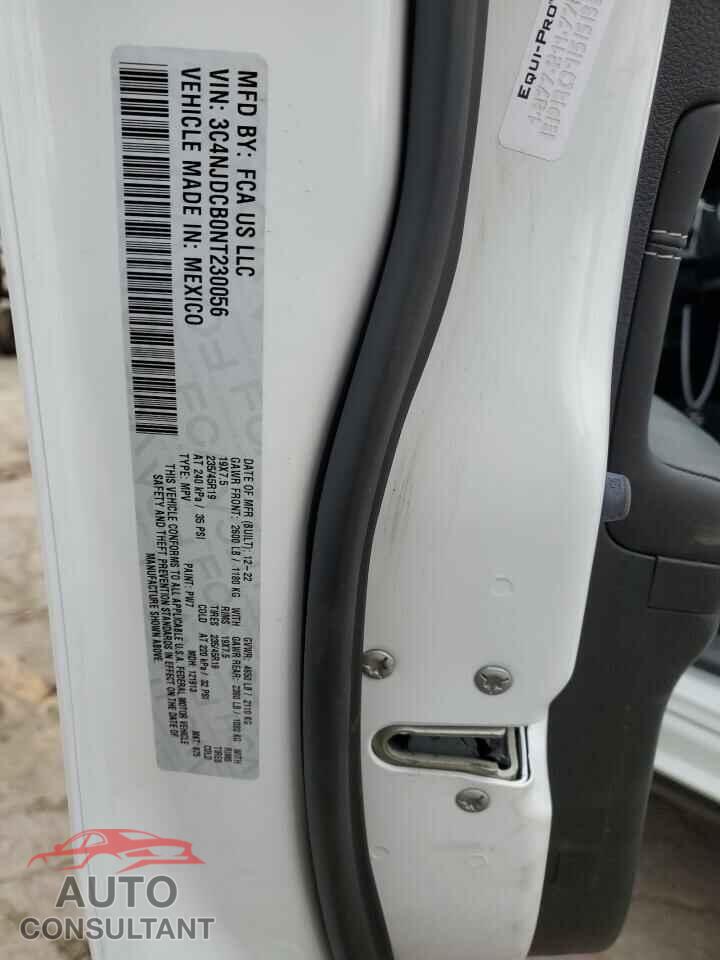 JEEP COMPASS 2022 - 3C4NJDCB0NT230056