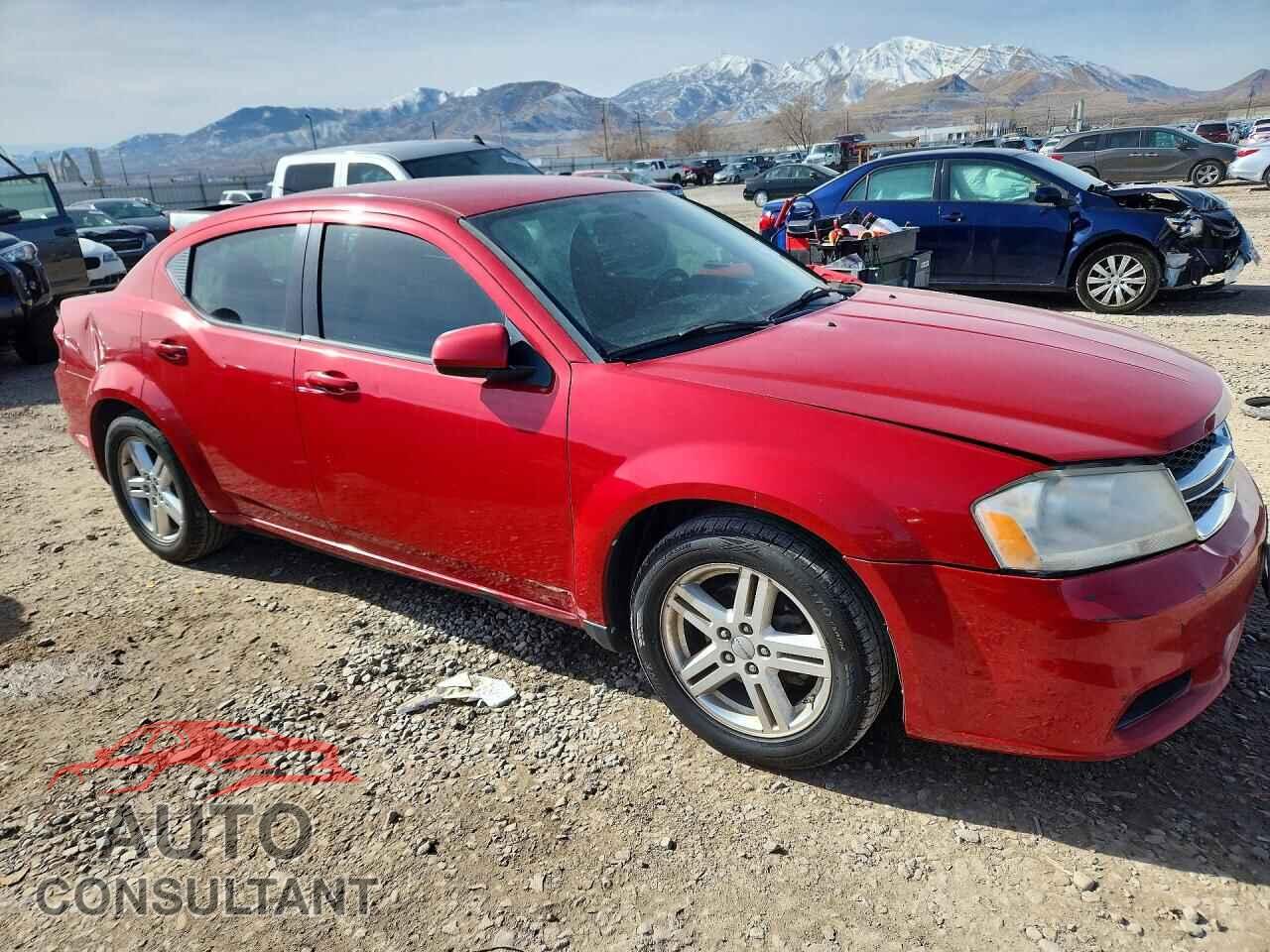 DODGE AVENGER 2013 - 1C3CDZCB2DN521396