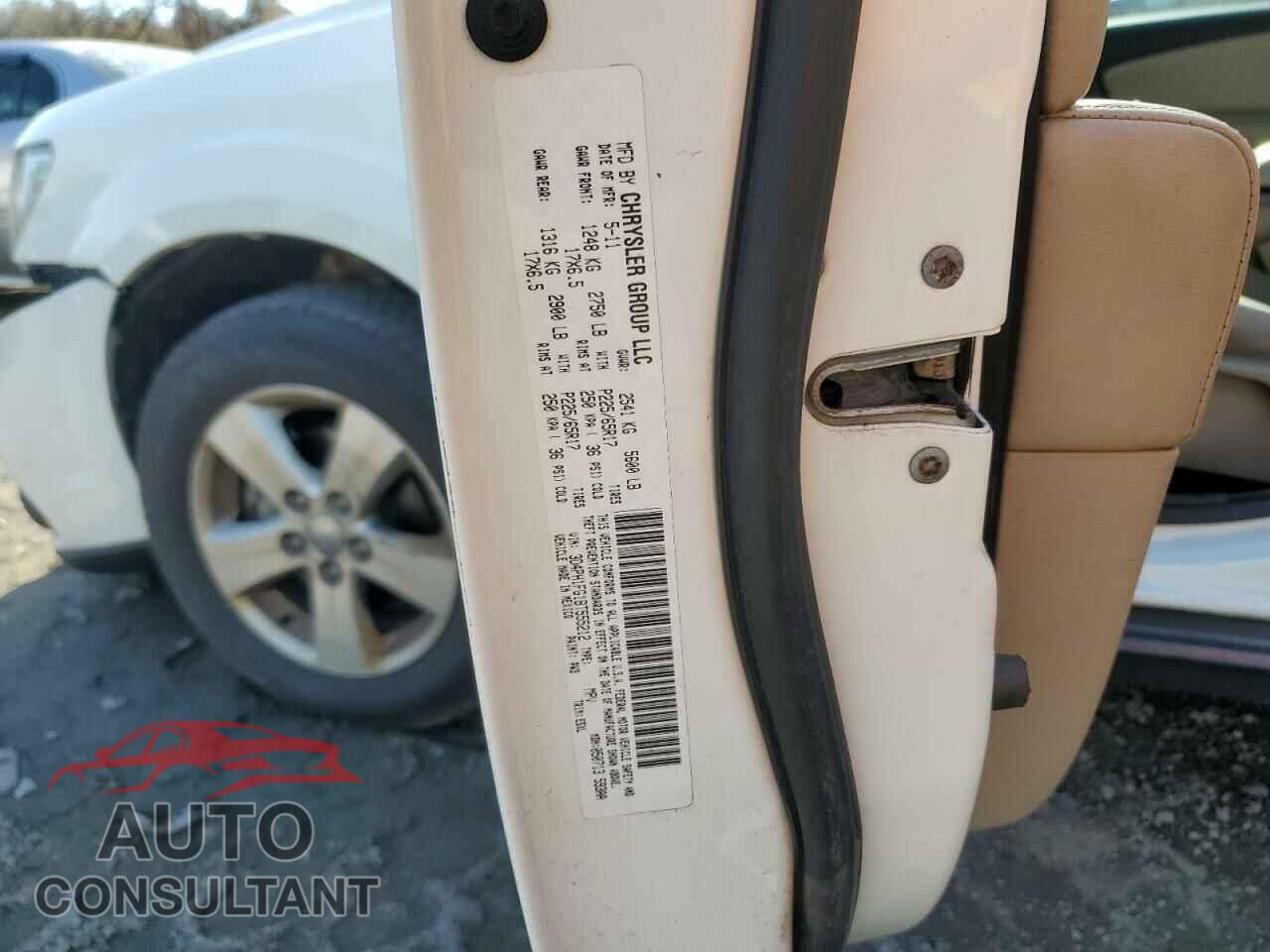 DODGE JOURNEY 2011 - 3D4PH1FG1BT555212