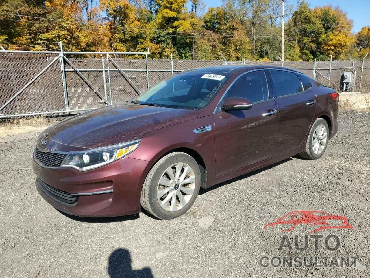KIA OPTIMA 2016 - 5XXGU4L31GG110189