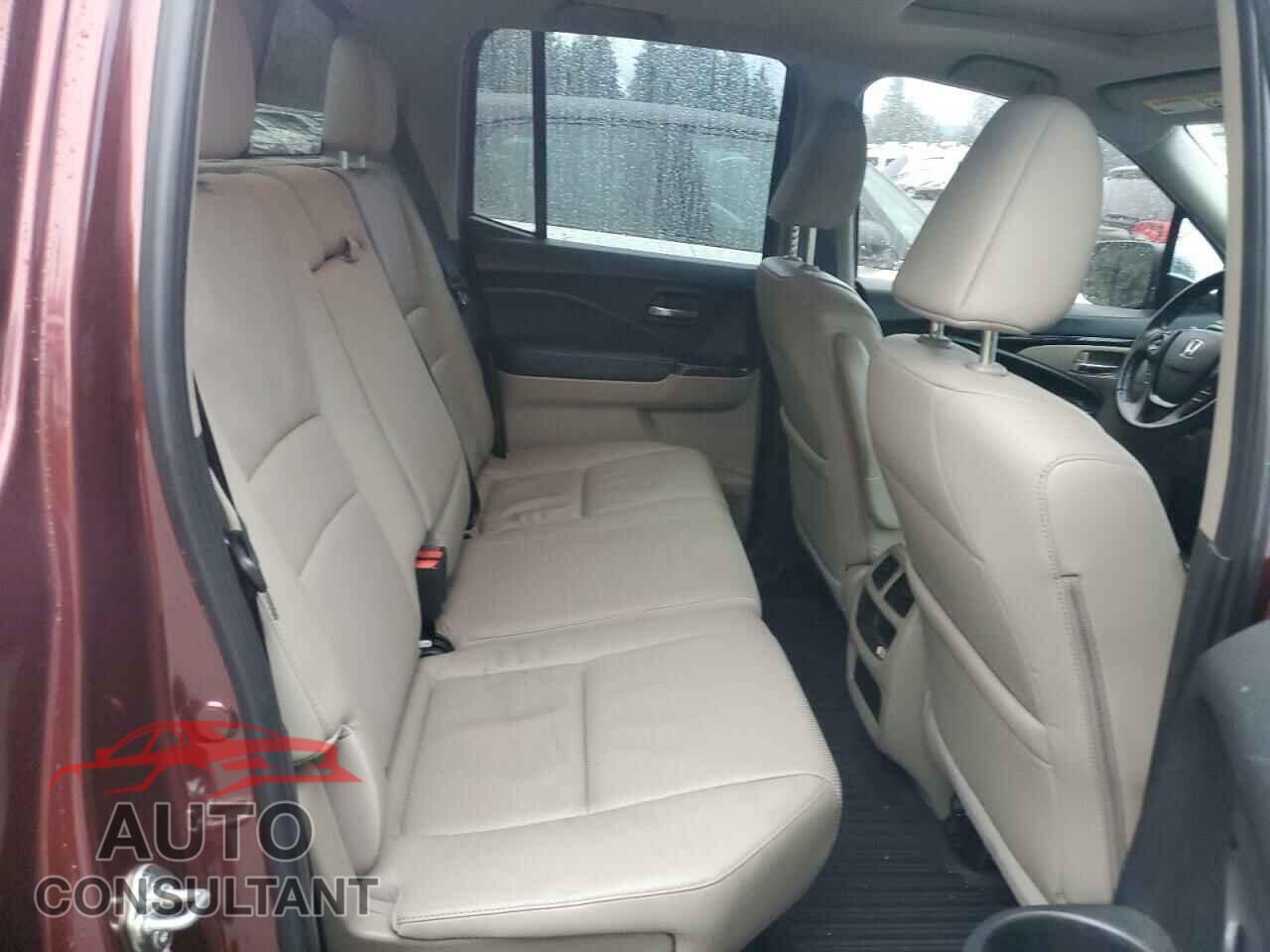 HONDA RIDGELINE 2017 - 5FPYK3F73HB011467