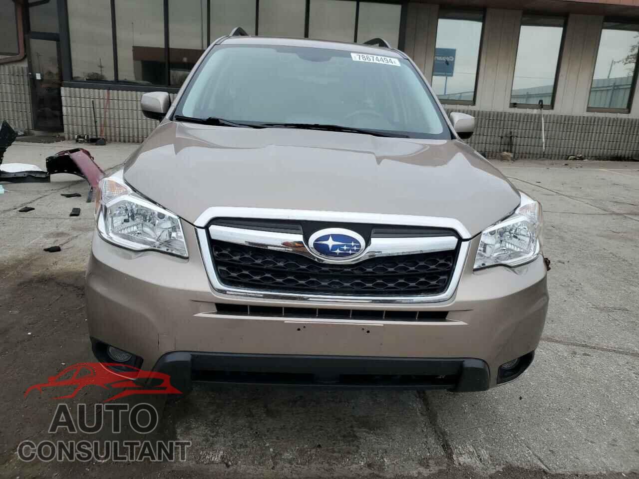 SUBARU FORESTER 2016 - JF2SJARC9GH512314