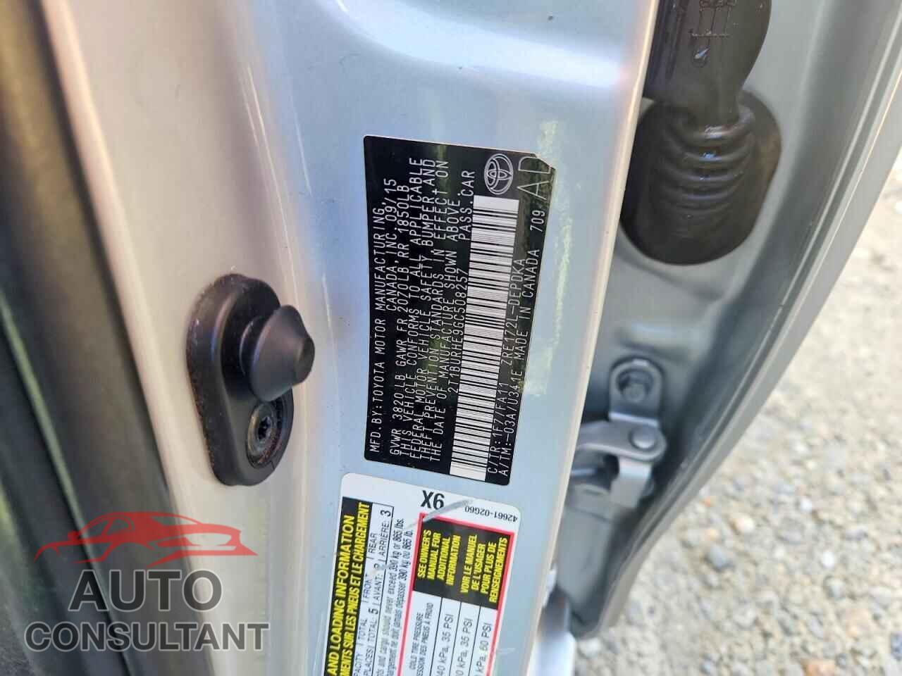 TOYOTA COROLLA 2016 - 2T1BURHE9GC508257
