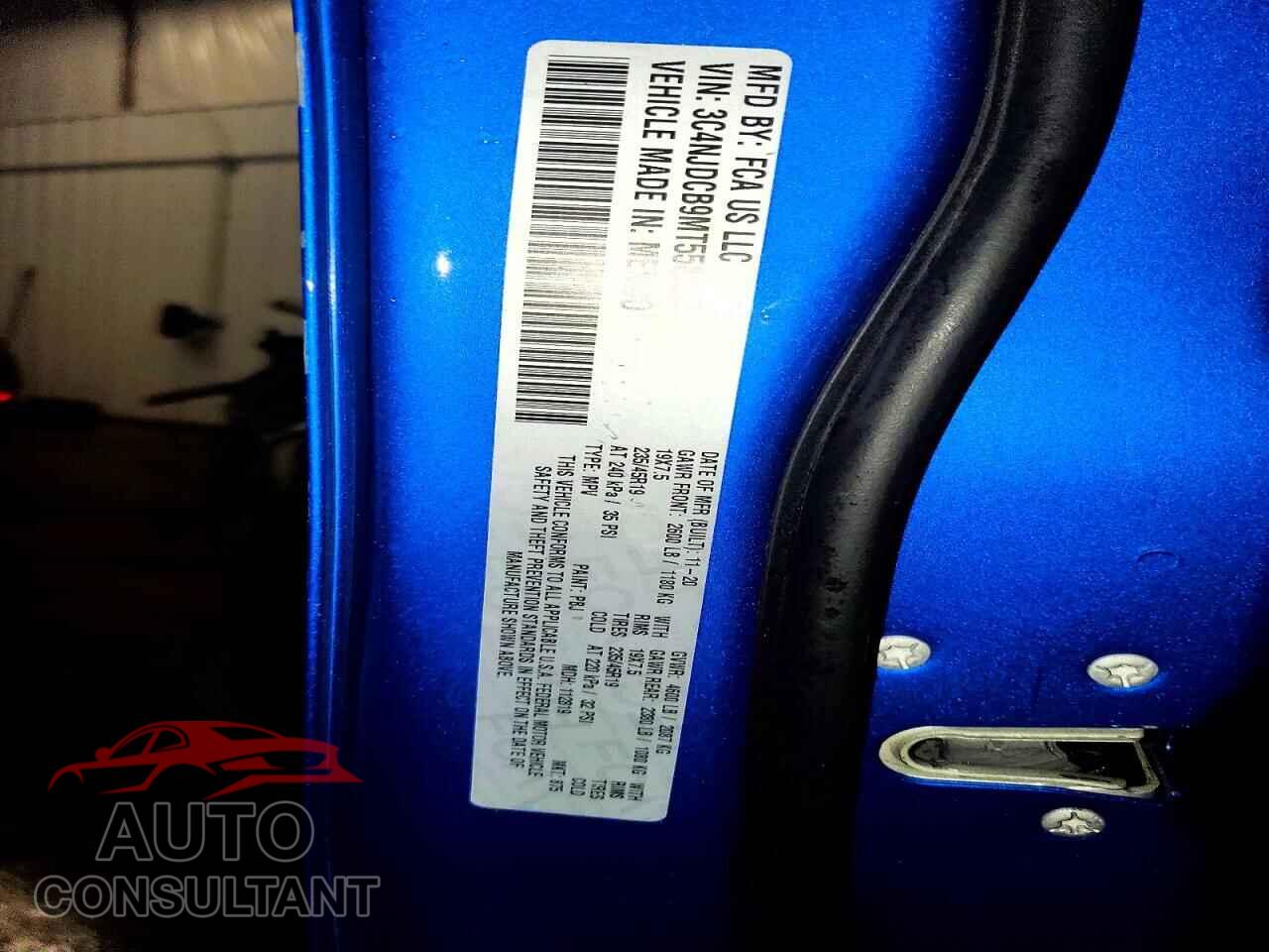 JEEP COMPASS 2021 - 3C4NJDCB9MT558655