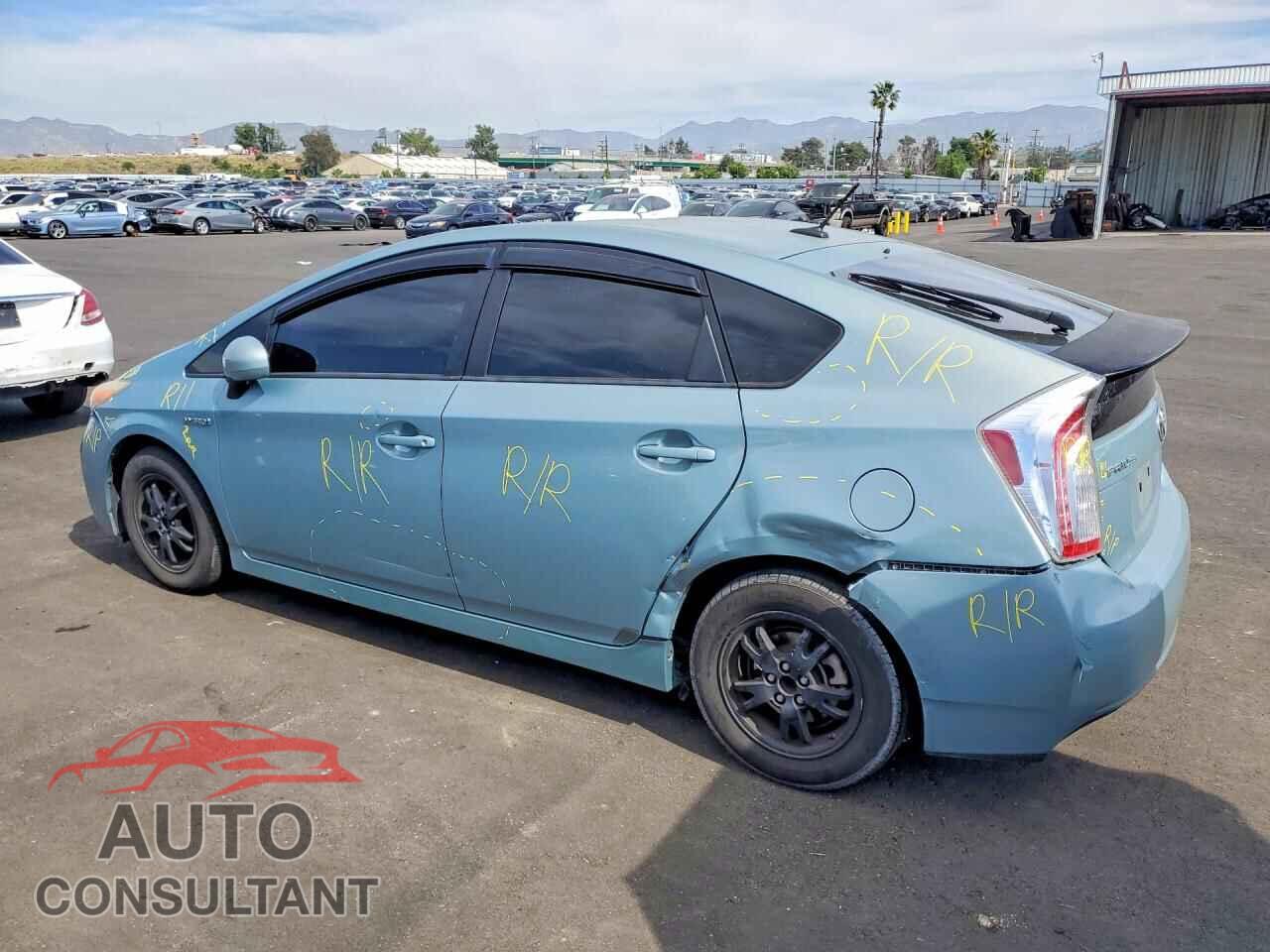 TOYOTA PRIUS 2012 - JTDKN3DU2C1567754