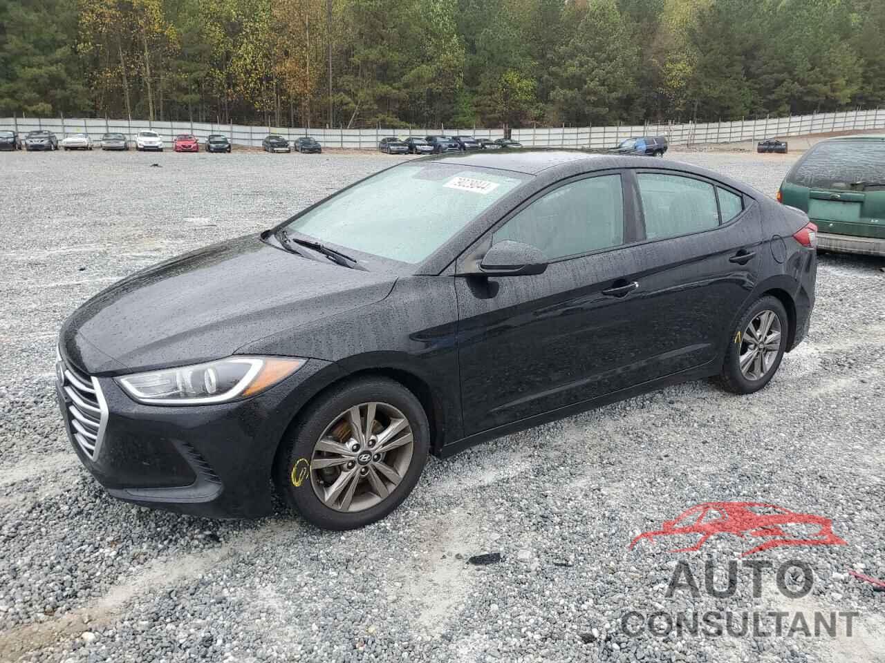 HYUNDAI ELANTRA 2017 - KMHD84LF6HU206313