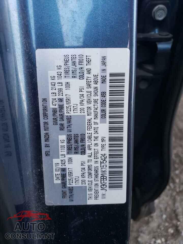 MAZDA CX-5 2019 - JM3KFBBMXK1575424