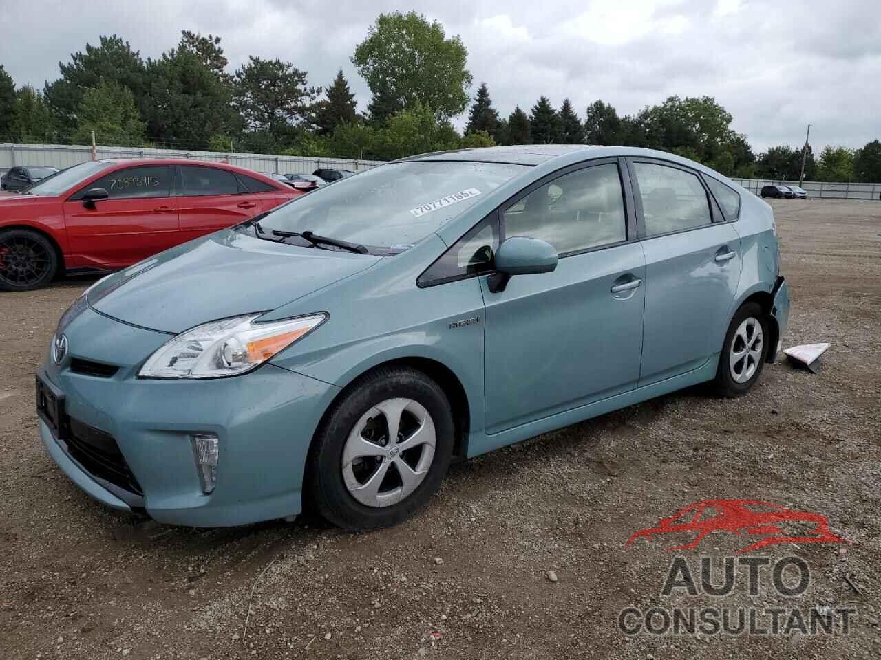 TOYOTA PRIUS 2012 - JTDKN3DU5C1610824