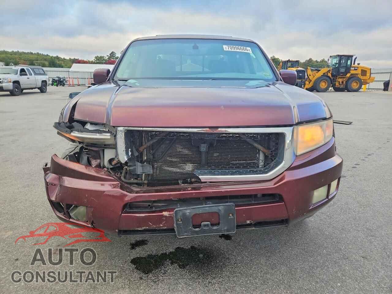 HONDA RIDGELINE 2010 - 5FPYK1F59AB005830
