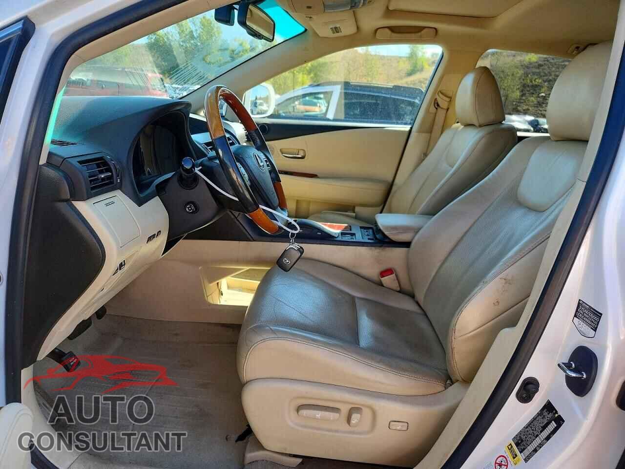 LEXUS RX350 2012 - 2T2BK1BA7CC147727