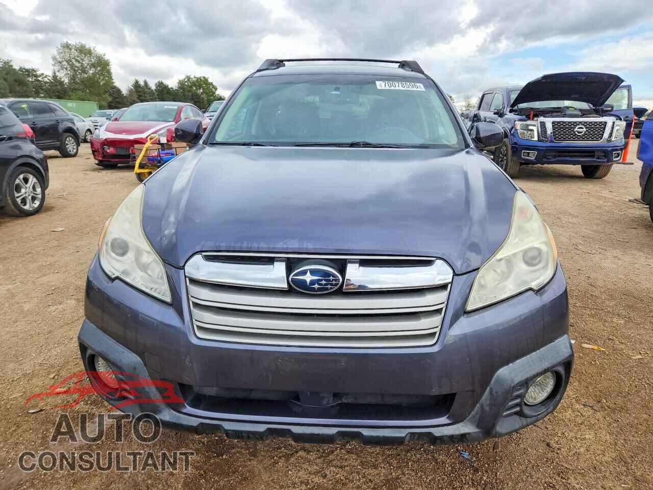 SUBARU OUTBACK 2014 - 4S4BRCCC2E3222966