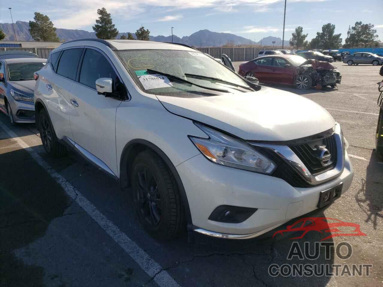 NISSAN MURANO 2017 - 5N1AZ2MG5HN185458