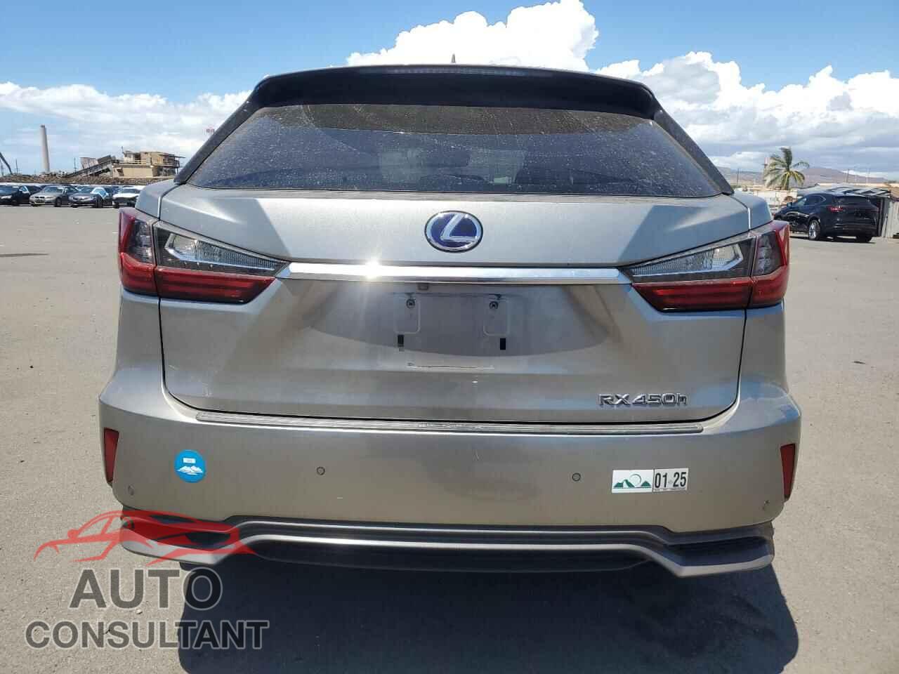 LEXUS RX450 2019 - 2T2BGMCA7KC040502