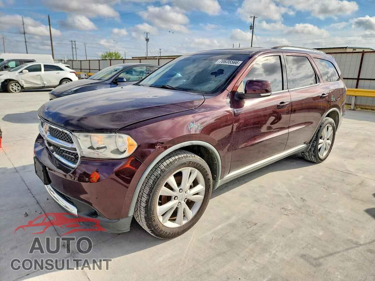DODGE DURANGO 2012 - 1C4RDHDG9CC144358