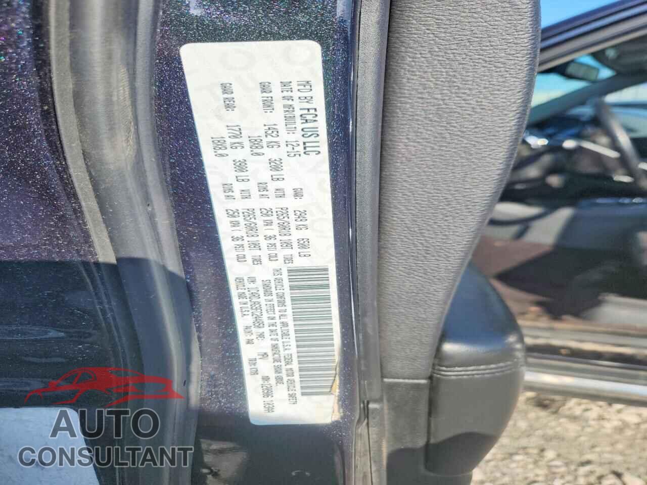DODGE DURANGO 2015 - 1C4RDJAG9FC244850
