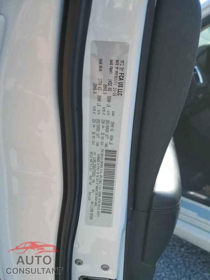 DODGE DURANGO 2017 - 1C4RDJDG6HC725931
