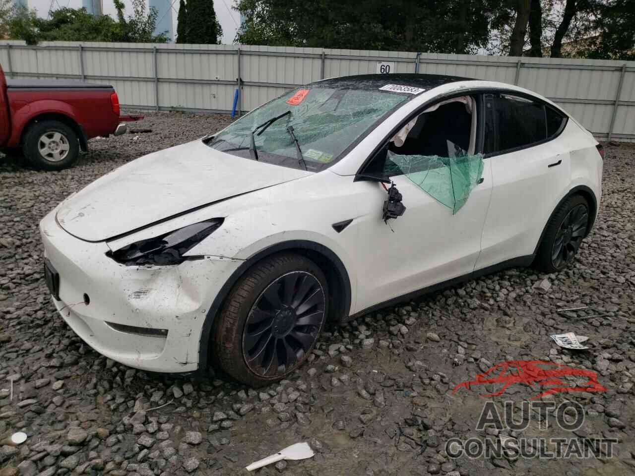 TESLA MODEL Y 2022 - 7SAYGDEF3NF312585