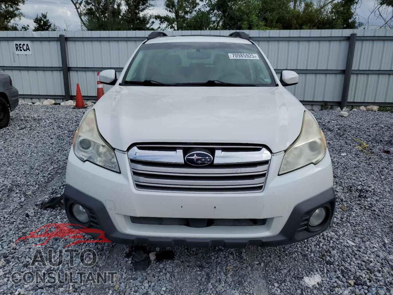 SUBARU OUTBACK 2013 - 4S4BRBGC7D3237627