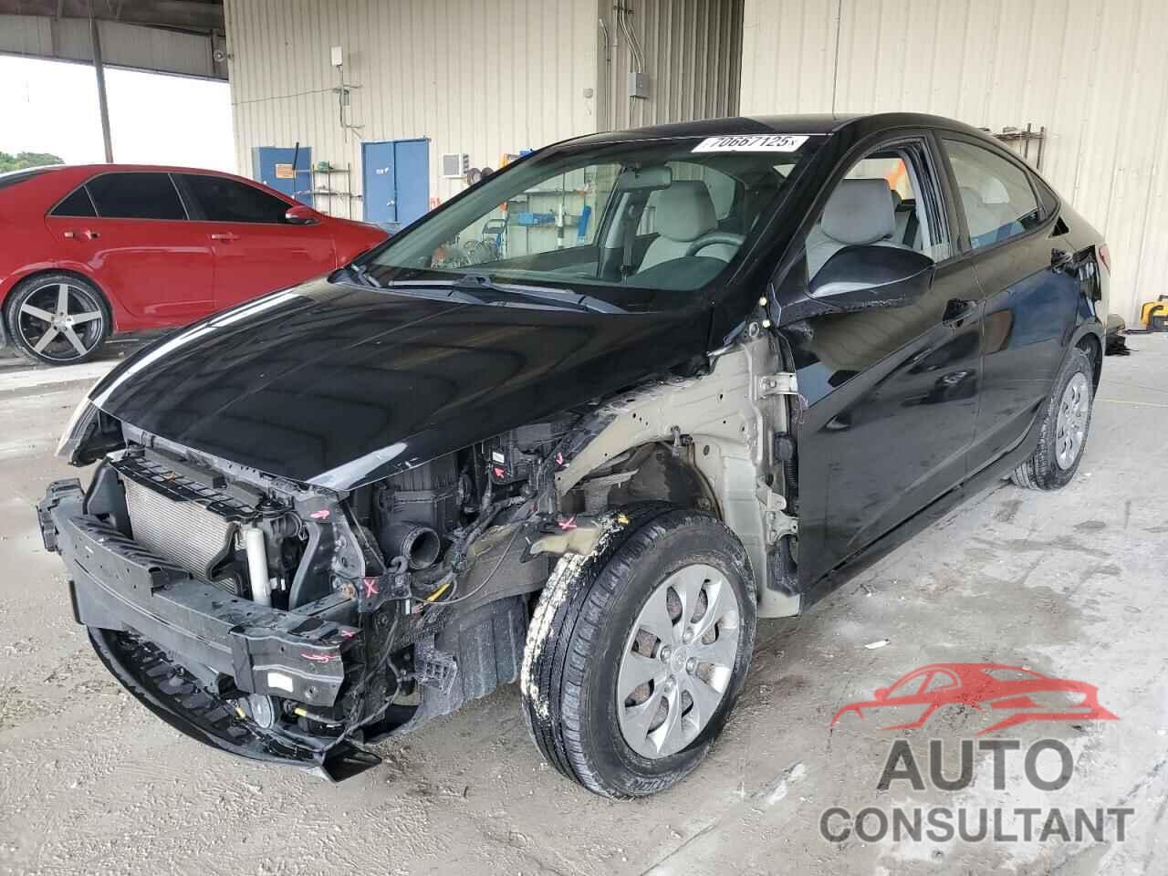 HYUNDAI ACCENT 2017 - KMHCT4AE8HU268302
