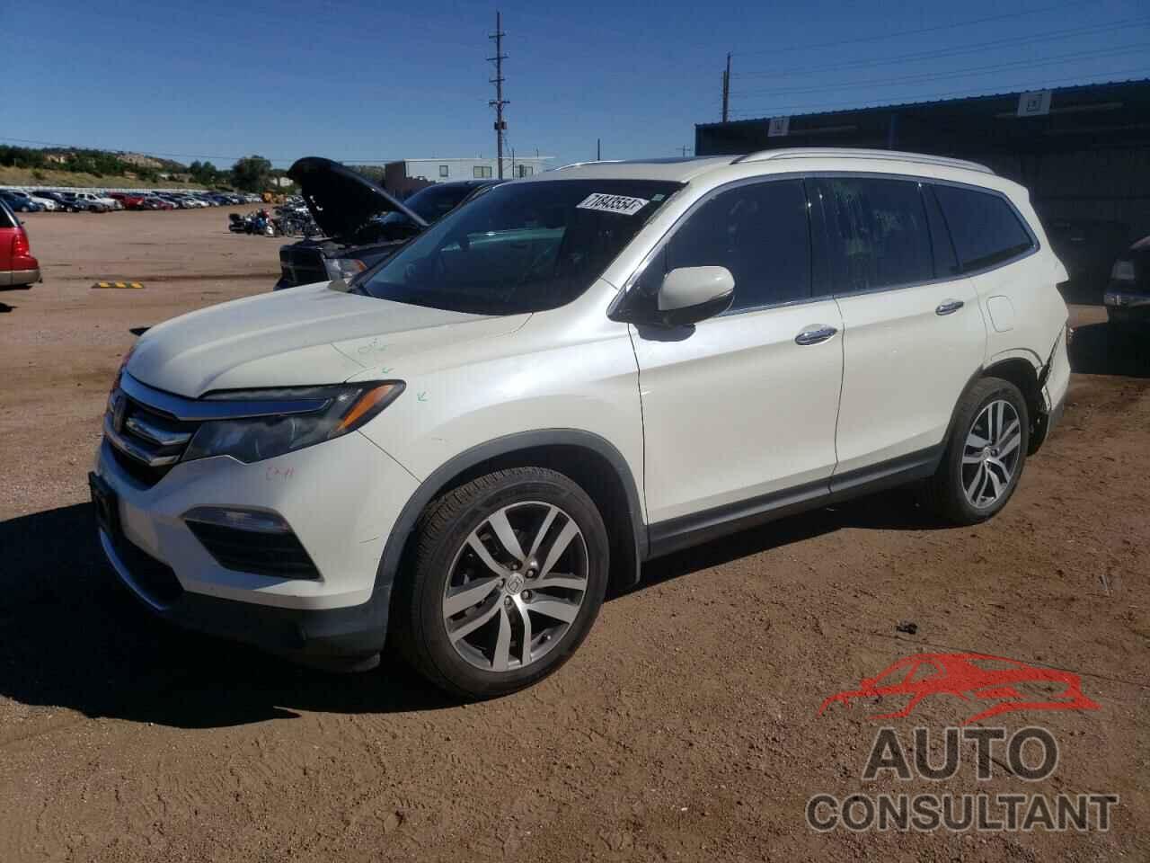 HONDA PILOT 2016 - 5FNYF6H04GB103314